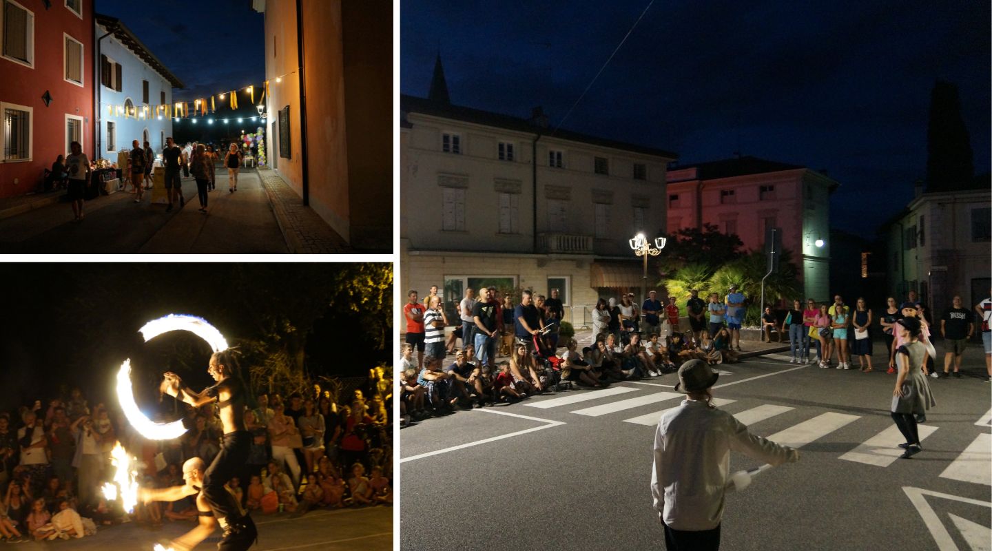 Immagine per Artisti per le strade di Farra, la festa con i bambini ungheresi